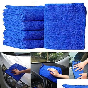 Hoge Kwaliteit Huis Tuin Microvezel Reiniging Auto Zachte Doeken Wassen Handdoek Duster30X30Cm Aankomst Drop Levering Dhv1P