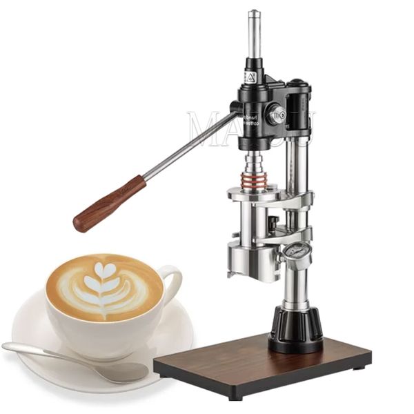 Machine à café expresso de Style levier à usage domestique, haute qualité, presse à main, barre de traction, équipement manuel