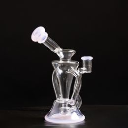 Hoogwaardige waterpijp Recycler Oil Rig Rookaccessoire Glas Puffco Water Pijp Bong Ash Catcher Elf Bar Beaker Bong Guns Pistool Ash Catchers Bong Bongs Pipe