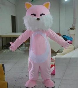 Costume de mascotte de chat minou adulte chaud de haute qualité avec mini ventilateur à l'intérieur de la tête à vendre