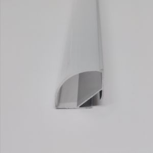 2,5 m/stks 30x30 45 graden V-vormige driehoek LED aluminium extrusie aluminium hoek geleid profiel