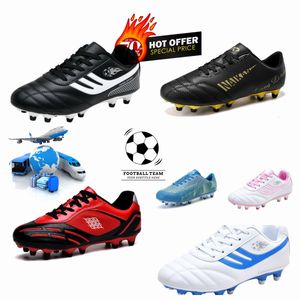 Haute qualité vente chaude en plein air FG bottes de combat à sang chaud pour les chaussures de football de sport pour hommes or soleil jaune ongles d'absorption des chocs chaussures antidérapantes