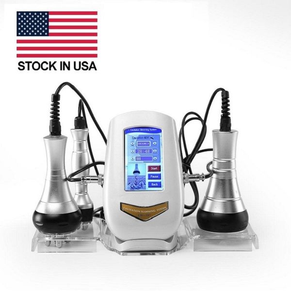 Producto de versión nueva de Hotsale de alta calidad 3 en 1 40k Cavitación de vacío ultrasónico Slimmng 5m RF Multipolar Beauty Machine