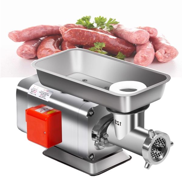 Hachoir à viande électrique domestique de haute qualité hachoir à viande multifonctionnel en acier inoxydable avec accessoires de couteau machine de remplissage de saucisses