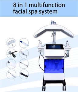 Traitement de la machine de soin facial de la microdermabrasion de haute qualité Aqua Peeling Acné Traitement d'acné Améliorer les machines à faciales oxygène de perméabilité aux pores