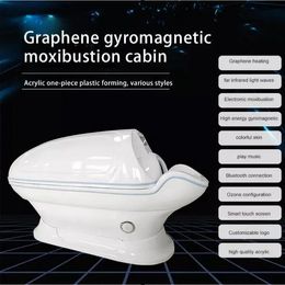 Hoogwaardige hyperbare kamertherapie Gewichtsverlies Sauna Spa Capsule-apparaat Grafeen Gyromagnetische spa-apparatuur