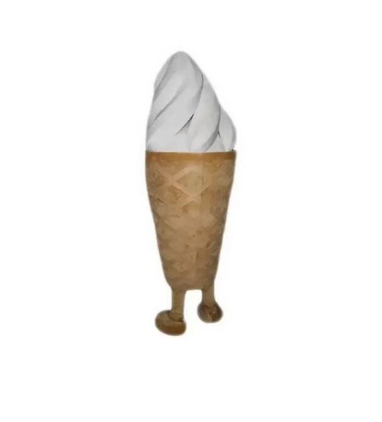 Costumes de mascotte de crème glacée de haute qualité personnage de dessin animé adulte Sz