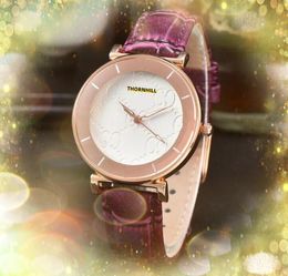 Haute qualité ICE Out Hip Hop loisirs pour femmes petite abeille cadran montres boîtier en acier inoxydable mouvement à quartz tout le crime Cool bracelet couleur bracelet en cuir montre cadeaux