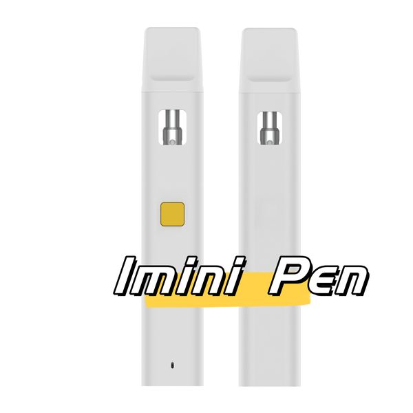 IMINI de haute qualité C15 1 ml Réservoir 2 ml Vide Vape Pen préchauffant Préchauffage 300mAh Batterie Vaporisation d'huile épaisse du logo Vape personnalisé avec emballage de boîte