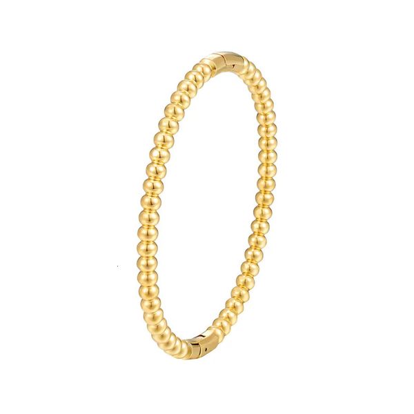Bracelet en perles d'imitation de haute qualité, Design en forme d'acier inoxydable pour femmes, bijoux d'amour, cadeaux, vente en gros, 231221