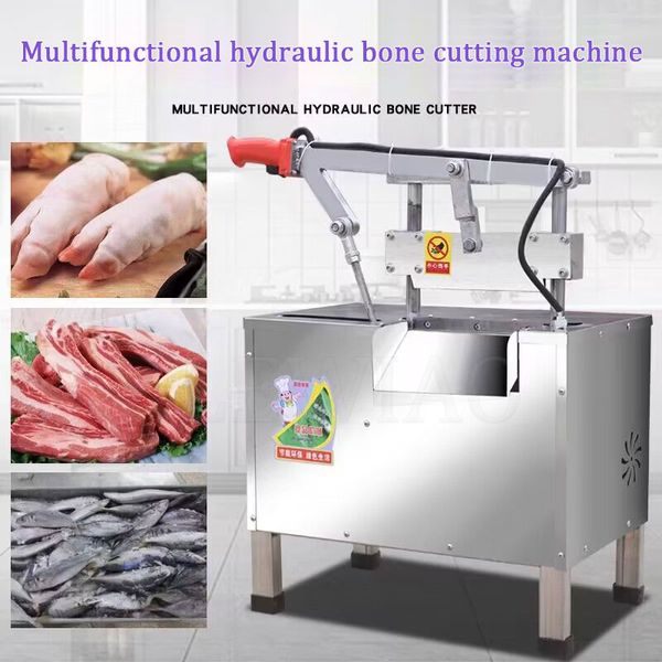 Máquina cortadora de huesos eléctrica Industrial de alta calidad, sierra para huesos, pescado, pollo, aves de corral