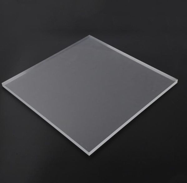 Placa de cuarzo industrial Placas transparentes de cuarzo cuadradas de 105 mm Hoja piezoide de vidrio de cuarzo de 3 mm de espesor para muchos