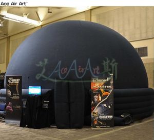 Premium Portable Inflatable Dome Tent for Planetarium Projections – Durable PVC, Black, Chinese Manufacture