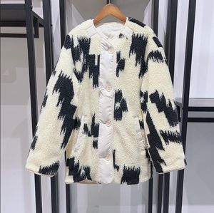 Haute qualité Isabels Laine mélangée double face coton mince veste rembourrée femme de luxe desinger lâche long Marant pulls vestes chaudes filles vêtements d'extérieur manteaux