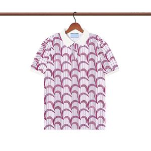 T-shirt italien de haute qualité, chemise de créateur brodée de petits chevaux crocodiles, vêtements imprimés dans le polo de marque Gaojie pour hommes.