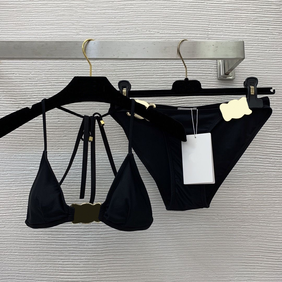 Baddräkt bikini designer baddräkt sexig undervattare kvinna flicka baddräkt tråd gratis baddräkt täcker två pice set cup stilar designer bomull komfort grossist s-xl