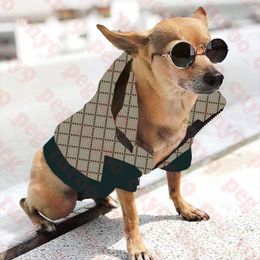 Hoge kwaliteit jas Pet Coat Volledige letter Afdrukken Huisdieren Outerwears Hondenkleding Fashion Dogs Hoodie Jackets Hoed