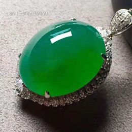 Jade jade jade stoie diamant bijoux or 20x17x10mm mâle de jadeite vert naturel anneau à double usage