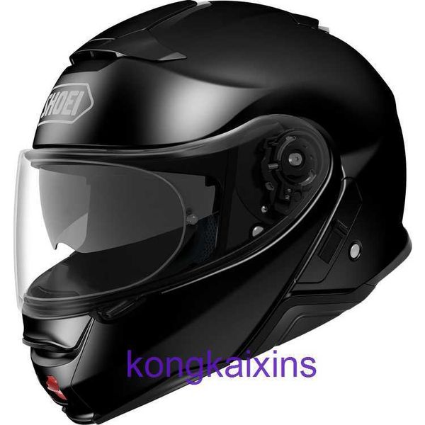 Haute qualité japonais SHOEI casque ouvert NEOTEC 2e génération double lentille moto hommes et femmes sport voiture course voyage