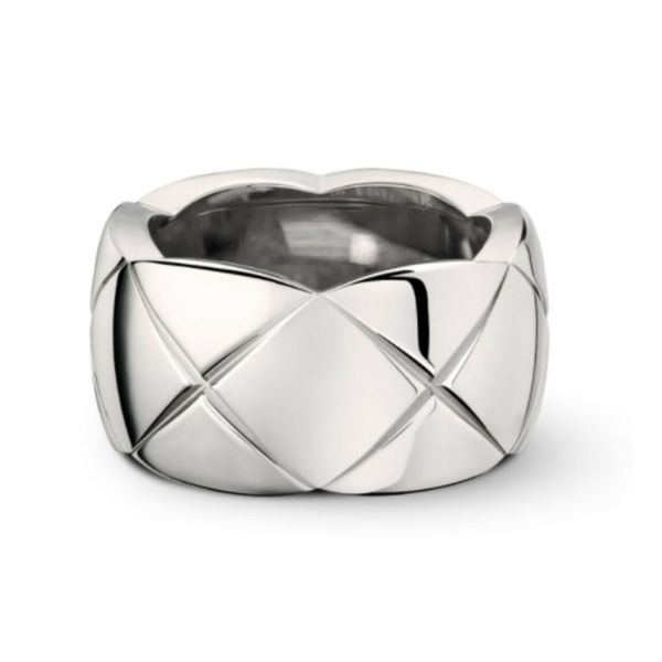 Designers de bijoux de haute qualité Bagues en acier inoxydable Mode pour femmes Lovers Bague Bague en diamant sterling pour Weddingvalentine11 Coco Crush89 CH0LL