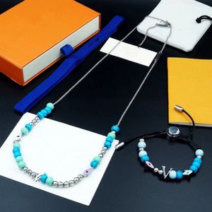 Bijoux de haute qualité design italien collier de perles bohème bracelet pour hommes accessoires de mode