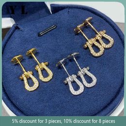 Boucles d'oreilles sterling bijoux de haute qualité pour les cadeaux de fête de la marque de mode exquis des femmes