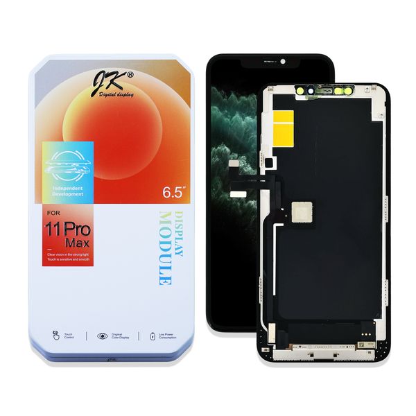 Écran JK incell de haute qualité pour iPhone 11 Pro Max écran LCD panneaux numériseur assemblage complet pièces de rechange de rechange