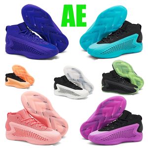 AE 1 Chaussures de basket-ball AVEC LOVE CORAL ARCTIC FUSION ALL-STAR MX CHARCOAL VELOCITY BLEU New Wave Stormtrooper avec amour avec boîte Chaussures de basket-ball réelles