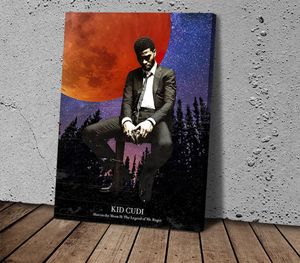 Póster de chico Cudi en la Luna de alta calidad, imágenes artísticas de pared para sala de estar, decoración del hogar, pintura en lienzo 5358936