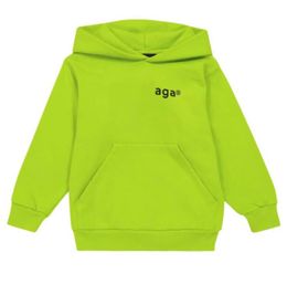 Sweats à capuche pour enfants de haute qualité pour garçons filles Sweat à capuche ample avec lettres hiver Streetwear Hiphop Pull Tops Taille 100-140 150