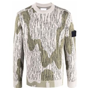 Hoge kwaliteit gebreide sweatshirts herfst winter pullover ronde hals gebreid shirt met lange mouwen