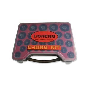 O-ringkit 782pcs Hydraulisch rubber o Ring Box afdichting Kit Fit Komatsu-graafmachines