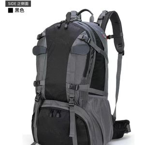 Sac à dos de randonnée en polyester de grande capacité de haute qualité, carnet d'affaires, sac de sport de plein air pour hommes, sac à dos de voyage de styliste