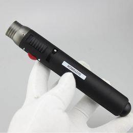 Hoogwaardige grote vlam Jet Flame Pencil Butance Gas Winddicht hervulbare lichtere Blow Torch Pen Eerlijke 503 voor soldeerkolven.