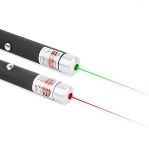 Pointeur Laser de haute qualité rouge vert 5mW puissant 500M stylo torche LED professionnel faisceau lumineux Visible pour l'enseignement 1305V