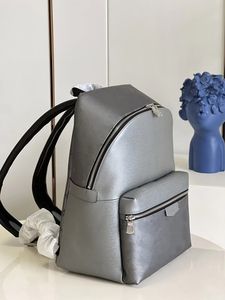Grand sac à dos de voyage en toile de cuir de haute qualité avec lettrage imprimé