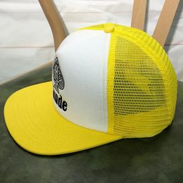 Carta de alta calidad sombrero de bordado para hombres Mesh camionero Capas de béisbol casual Gorra Padel Hombre Chapeau Femme 240410