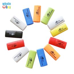 Hoge kwaliteit, kleine hond USB 2.0 geheugen TF-kaartlezer, Micro SD-kaartlezer DHL FEDEX gratis verzending 2000pcs / lot