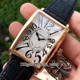 Hochwertige LONG ISLAND CLASSIQUE 1200 SC Weißes Zifferblatt Automatik Herrenuhr Roségoldgehäuse Lederarmband Günstige neue Uhren279e