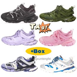 Designer Fashion Track 3 Casual Shoes Triple S 3.0 Platform Sneakers Top Quality 5A