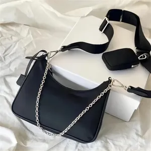 Dames heren designer 3-delige nylon tas luxe handtas bakken crossbody schouder dames portemonnees vakantie clutch beroemde groothandel tassen