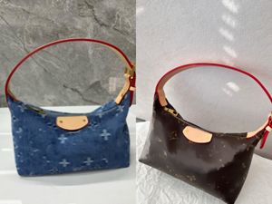 Sac à main de luxe de haute qualité, sac à déjeuner en Denim de styliste, sac à main pour femmes, sac sous les bras, sac banane