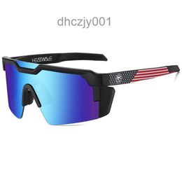 Gafas de sol de la marca de ciclismo de calor de lujo de alta calidad Lente Unida para mujeres Men Glasses UV400 con Case 2BDC