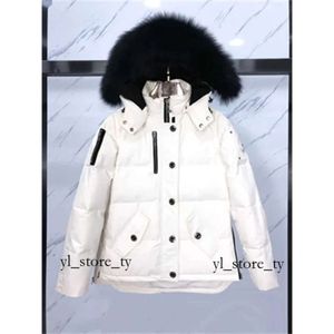 Haute qualité luxe hommes Mooses Knuckle veste fourrure Knuclé veste vers le bas manteau Mooses Knuckle doudoune hiver femmes et hommes blanc renard doudoune Moose Jackets 4867