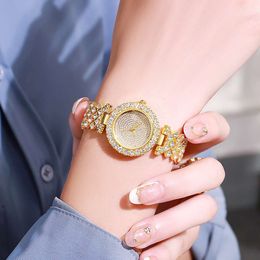 Bracelet de luxe de haute qualité Regardez les femmes Bracelet de diamant en diamant complet Full Sky