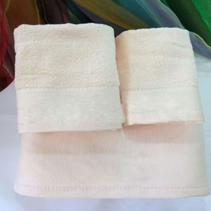 Serviette de luxe de haute qualité C classiques, Logo brodé, pour voyage, serviette de bain, petite serviette carrée, 3 pièces, set186w