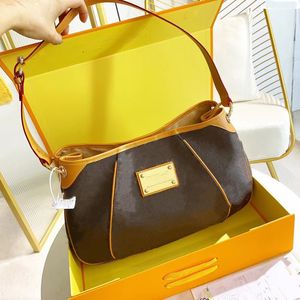 Hoge Kwaliteit Luxurys Designers Tassen Hobos Bag Schouder PU Lederen Dumplings Handtas Messenger Dames Botes Mode Dames Handtassen