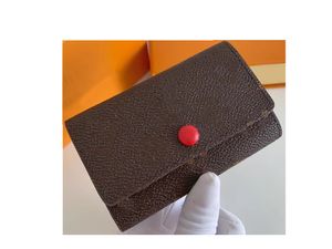 Diseñadores de lujo de alta calidad Llaves Carteras Mujer Moda Monederos de embrague Cartera de cadena Estuche para llaves Titular de la tarjeta Monedero con caja Bolsa para el polvo