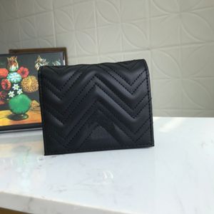 Diseñadores de lujo de alta calidad Carteras Monedero Moda Corto Victorine Monedero Bolsa de cuero acolchado Empreinte Classic Pallas Tarjetero Zippy Monederos