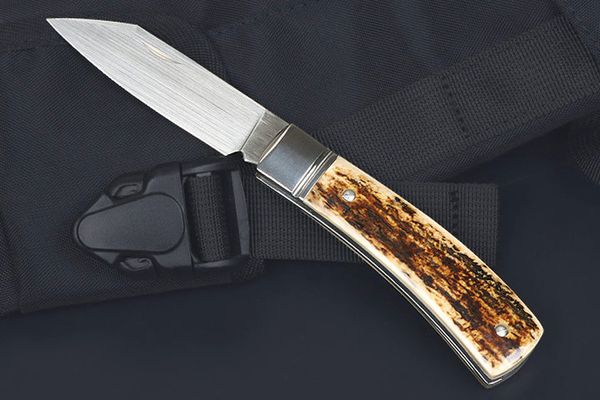 Cuchillo plegable de bolsillo M6722 de alta calidad, CPM-20V, hoja de satén, mango de marfil de mamut, herramientas EDC para exteriores, el mejor regalo para hombres